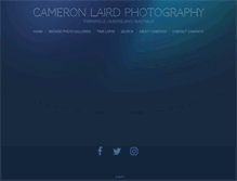 Tablet Screenshot of cameronlaird.com